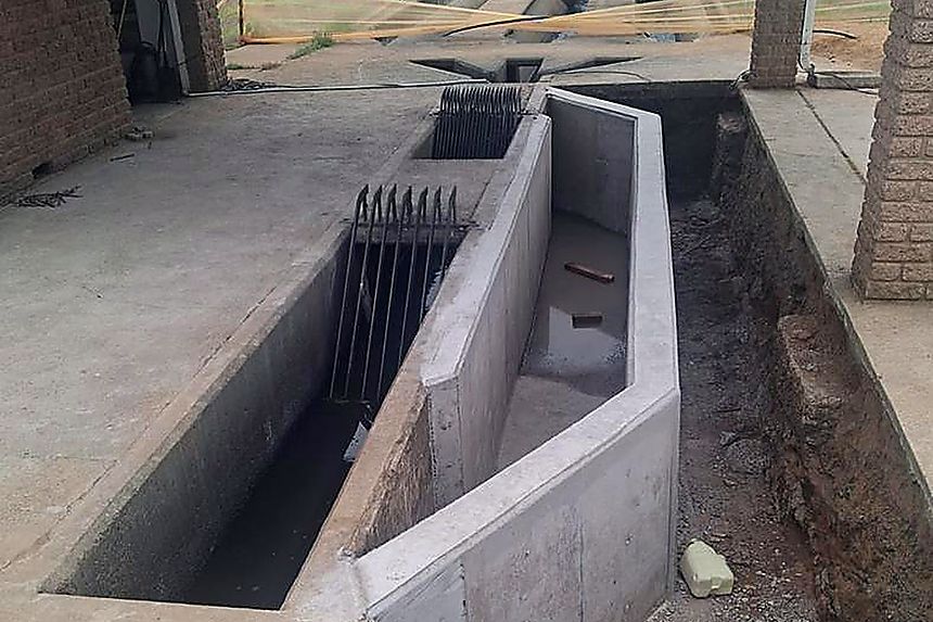 Pump houses, bulk water, treatment process works and sanitation infrastructure delivered end to end.