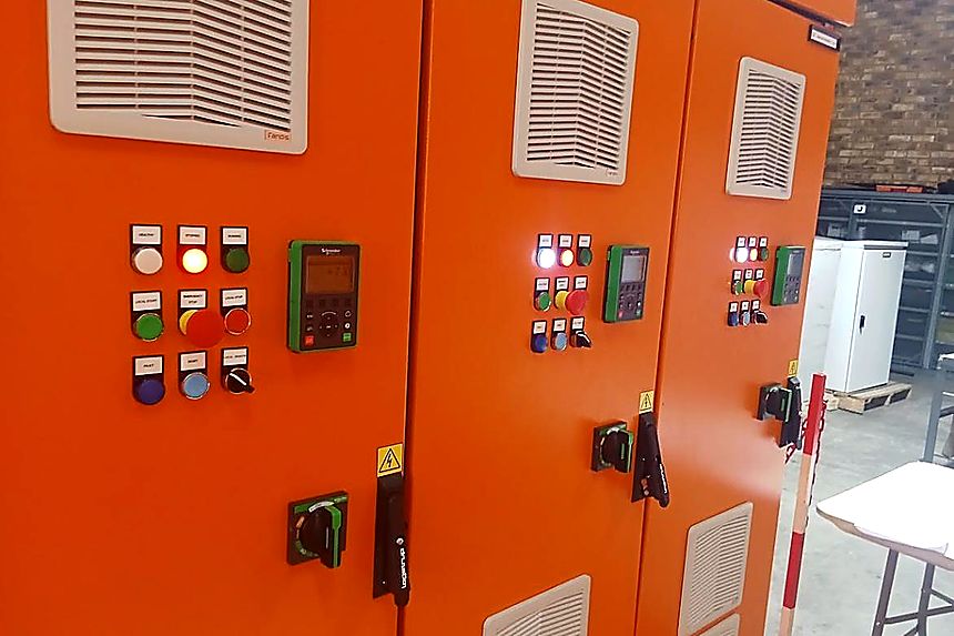 LV reticulation, motor control, building electrical installations, PLC programming and compliance certification.